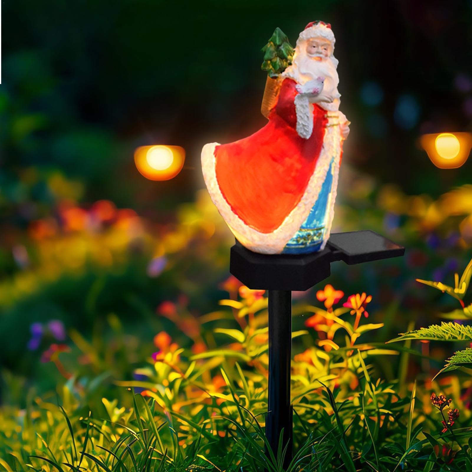 サンタクロース　ライト 楽天市場】ソーラーライト クリスマス サンタ サンタクロース トナカイ